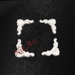 Ελαστικό στοιχείο 2,5x2,5cm 4τεμ.- EL554