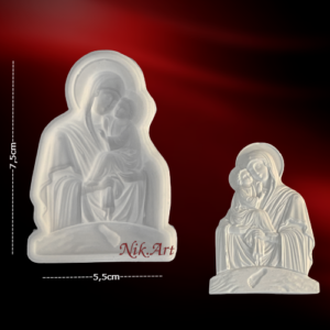 Καλούπι σιλικόνης Nik-Art 7,6x5,5cm    KA1352