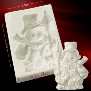 Καλούπι σιλικόνης Nik-Art 7,5x9,5cm  KA1357