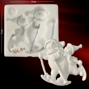 Καλούπι σιλικόνης Nik-Art 7x7cm  KA1360