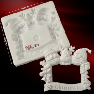 Καλούπι σιλικόνης Nik-Art 8,5x9,5cm KA1362