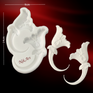 Καλούπι σιλικόνης Nik-Art 9x14cm   KA1369