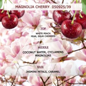 Άρωμα για κερί & reed diffuser MAGNOLIA CHERRY-AR050925/39**
