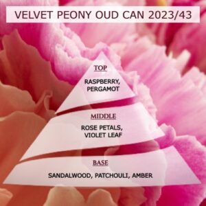 Άρωμα για κερί-reed diffuser VELVET PEONY OUD **-AR2023/43