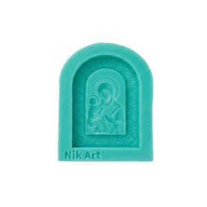Καλούπι Σιλικόνης Παναγία 9.5x7.5cm (Για Μπομπονιέρες) | NikArt Premium
